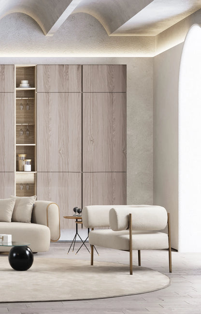 SIESTA Fotel - Krém