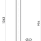 Dedal Szabadonálló mosdócsaptelep