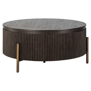 Luxor Dohányzóasztal – barna, 95 cm