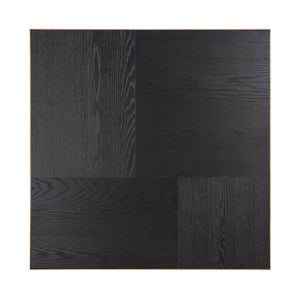 Cambon Dohányzóasztal – sötétbarna, 90×90 cm