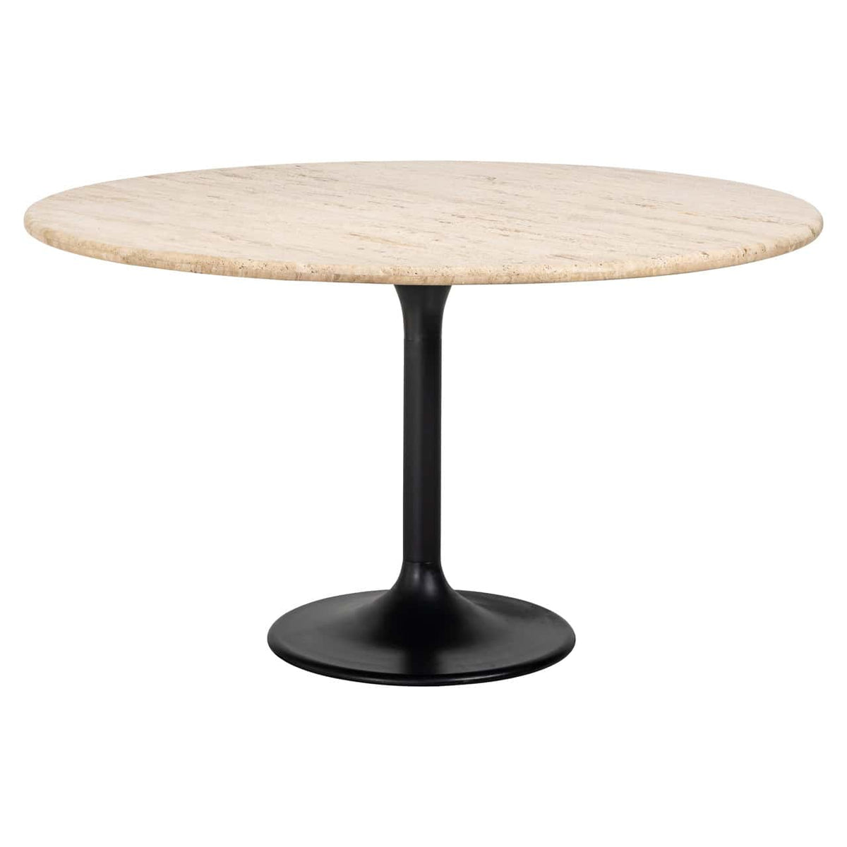 Hampton Étkezőasztal – fekete, 140 cm