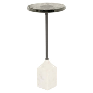 Aurora Lerakóasztal – fehér, 27 cm