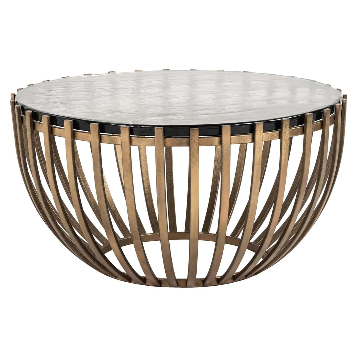 Volante Dohányzóasztal – arany, 84 cm
