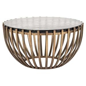 Volante Dohányzóasztal – arany, 84 cm