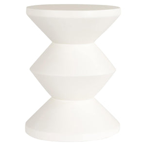 Bloomstone Lerakóasztal – fehér, 35 cm