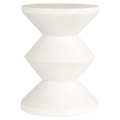 Bloomstone Lerakóasztal – fehér, 35 cm