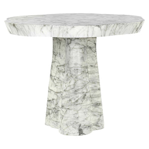 Rockyard Kültéri étkezőasztal – fehér, 100 cm