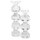 Safia Gyertyatartó – átlátszó, nagy