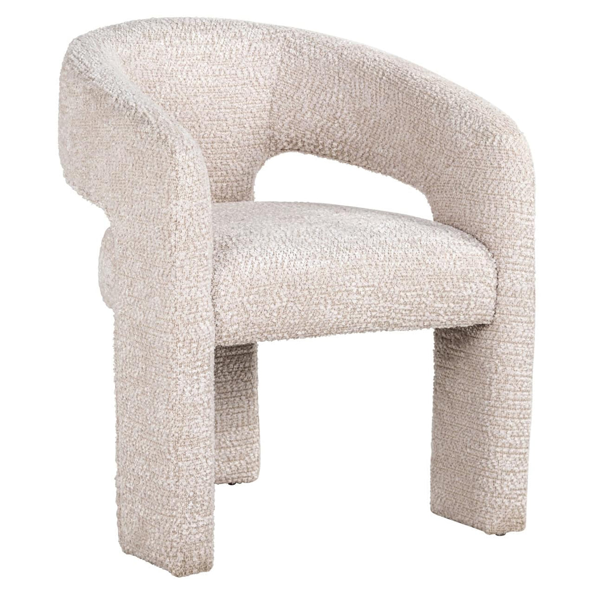 Eetkamerstoel Belle in beige, modern design, comfortabel en stijlvol.