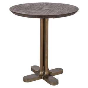 Revelin Bisztróasztal – sötétbarna, 75 cm