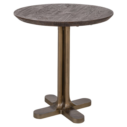 Revelin Bisztróasztal – sötétbarna, 75 cm