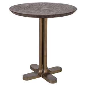 Revelin Bisztróasztal – sötétbarna, 75 cm