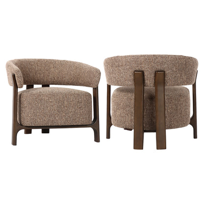 Dalara Fotel – barna tweed
