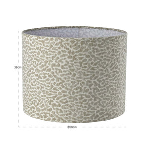 Zena Lámpabúra – bézs leopárd, 50 cm