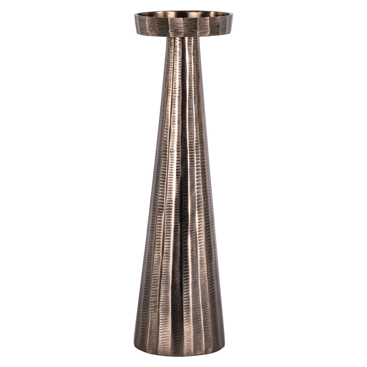 Evola Gyertyatartó – bronz, nagy