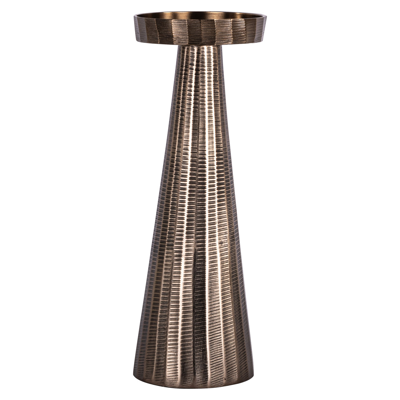 Evola Gyertyatartó – bronz, kicsi
