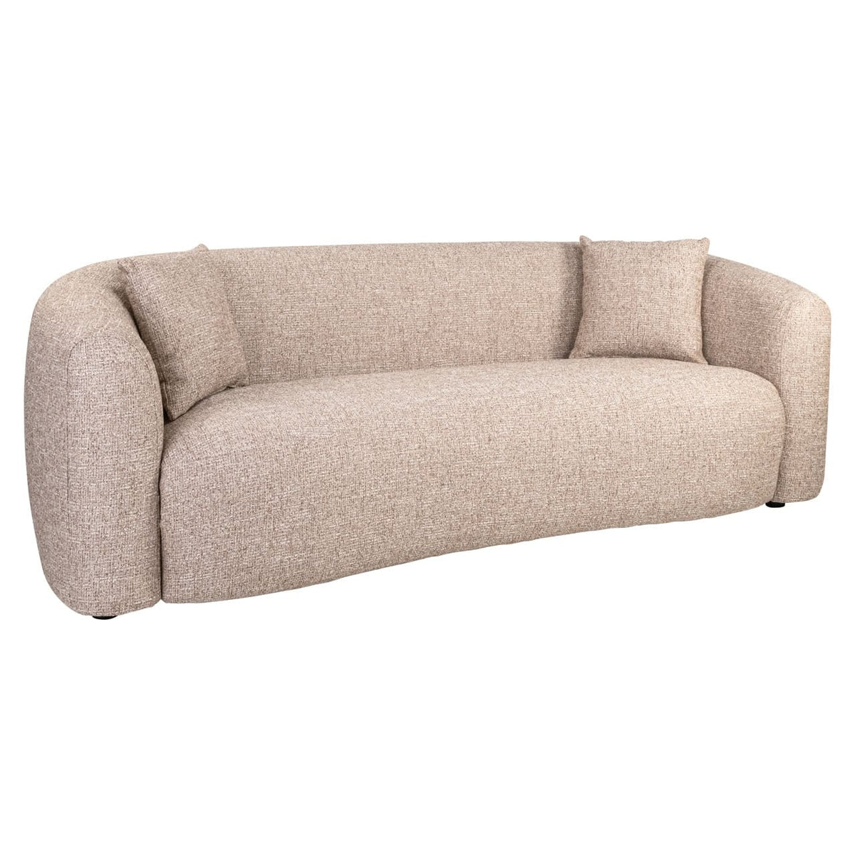 Luxandra Kanapé – homok tweed, tűzálló