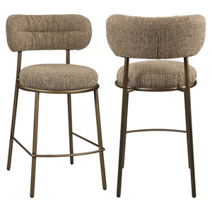 Encanto Bárszék – barna tweed szövet
