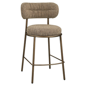 Encanto Bárszék – barna tweed szövet