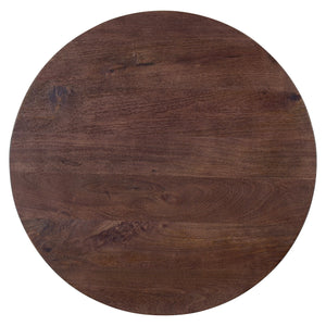 Baldwin Bisztróasztal – fűszerbarna, Ø80 cm