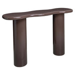 Moderne console met Chestnut afwerking voor elegante interieurdecoratie.