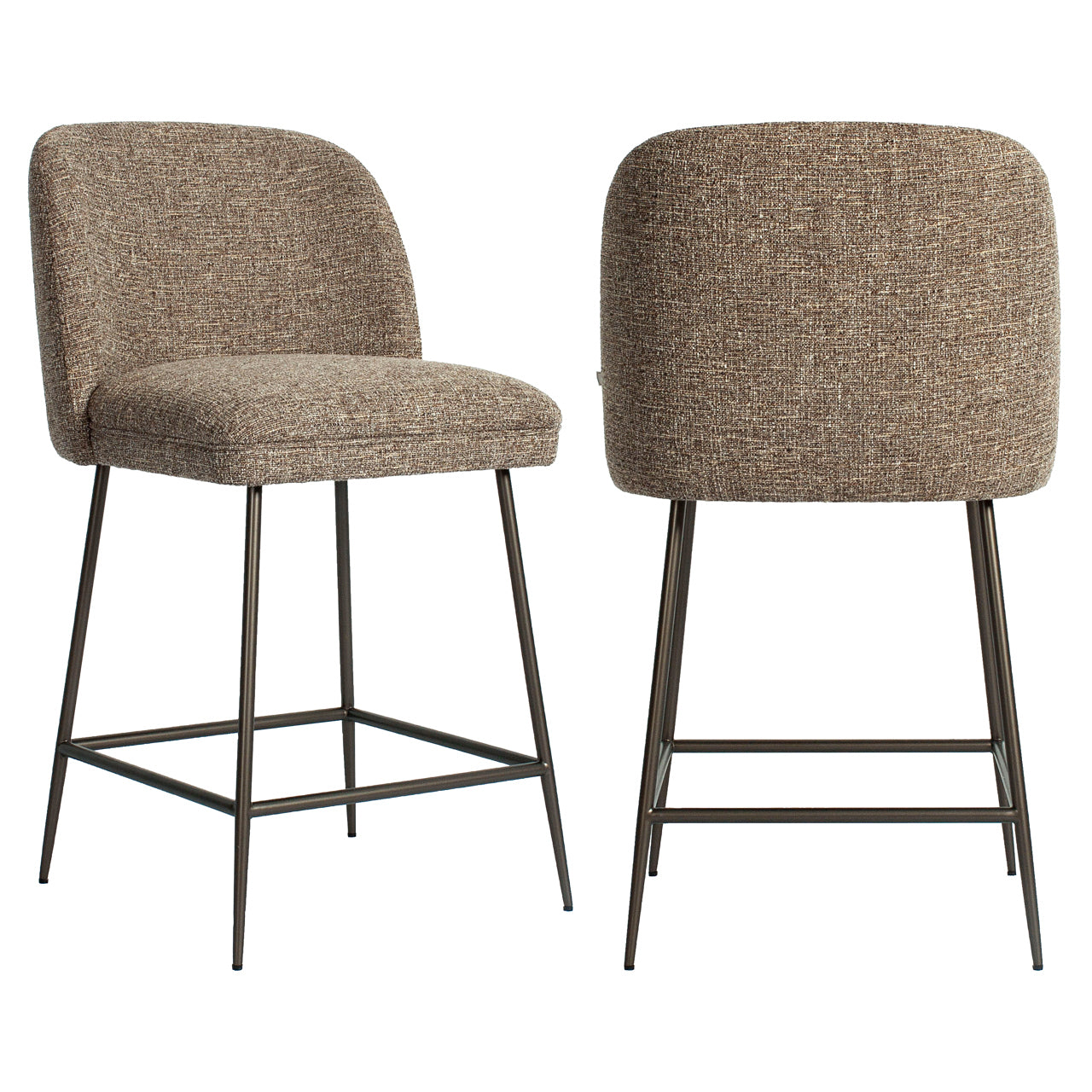 Pullitzer Bárszék – barna tweed szövet