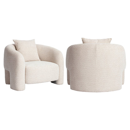 Tuscany Fotel – bézs blockweave