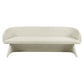 Moderne eetkamerbank Quiriro biscotti in lichte kleur voor interieur.