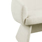 Moderne eetkamerbank Quiriro biscotti met zachte bekleding.