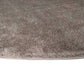 Luxe bruin vloerkleed met zachte textuur en glans.