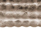 Zachte plaid Nordic pluche deken in beige, 150x200 cm, voor interieurdecoratie.