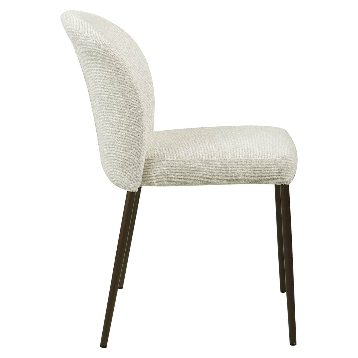 Eetkamerstoel Stacker biscotti met brandvertragende bekleding.