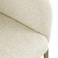 Comfortabele Kenzi biscotti eetkamerstoel met zachte bekleding.