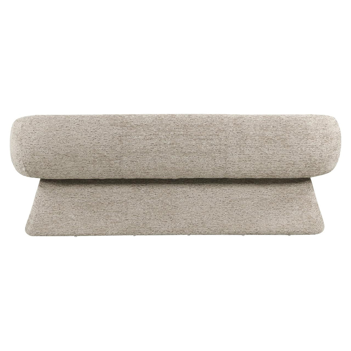 Eetkamerbank Quiriro mocca linear met comfortabele zitting.