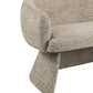 Eetkamerbank Quiriro mocca linear met comfortabele bekleding.