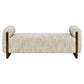Bank Winslov met zachte stoffen en houten poten voor modern interieur.
