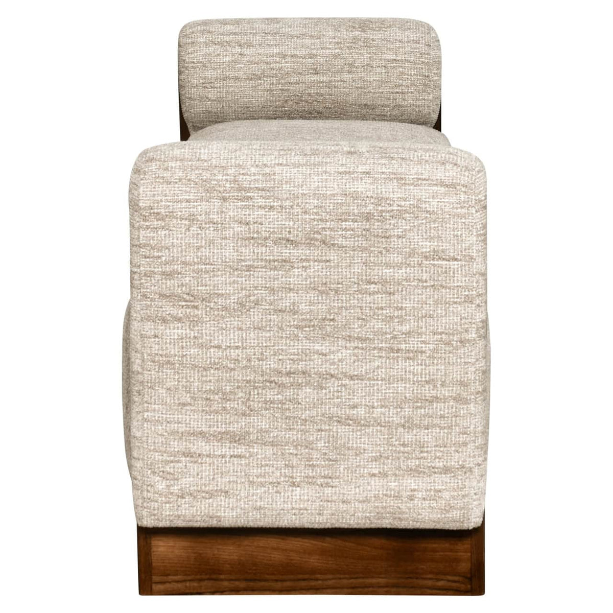 Bank Winslov zachte softweave fauteuil met houten onderstel.