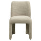 Eetkamerstoel Maya in naturel softweave, modern design, comfortabel en stijlvol.