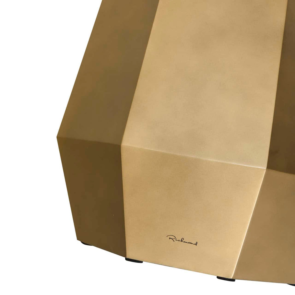 Bronzen gouden plantenbak van Richmond Interiors, modern design.
