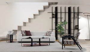 PANAMA Kanapé 4 személyes - Ivory-Red