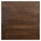 Oakura Dohányzóasztal – barna, 90×90 cm