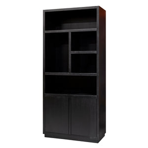 Oakura Vitrinszekrény 1– fekete