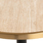 Brazza Bisztróasztal – bézs, 80 cm