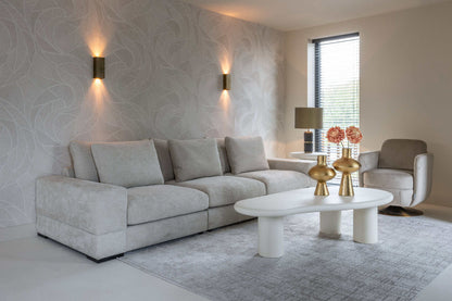 Bloomstone Dohányzóasztal – fehér, 160×80 cm