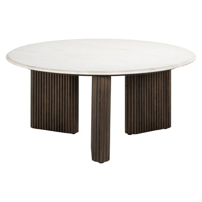 Mayfield Dohányzóasztal – barna, 90 cm