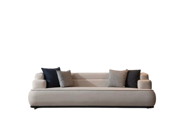 PANAMA Kanapé 4 személyes - fehér, szürke