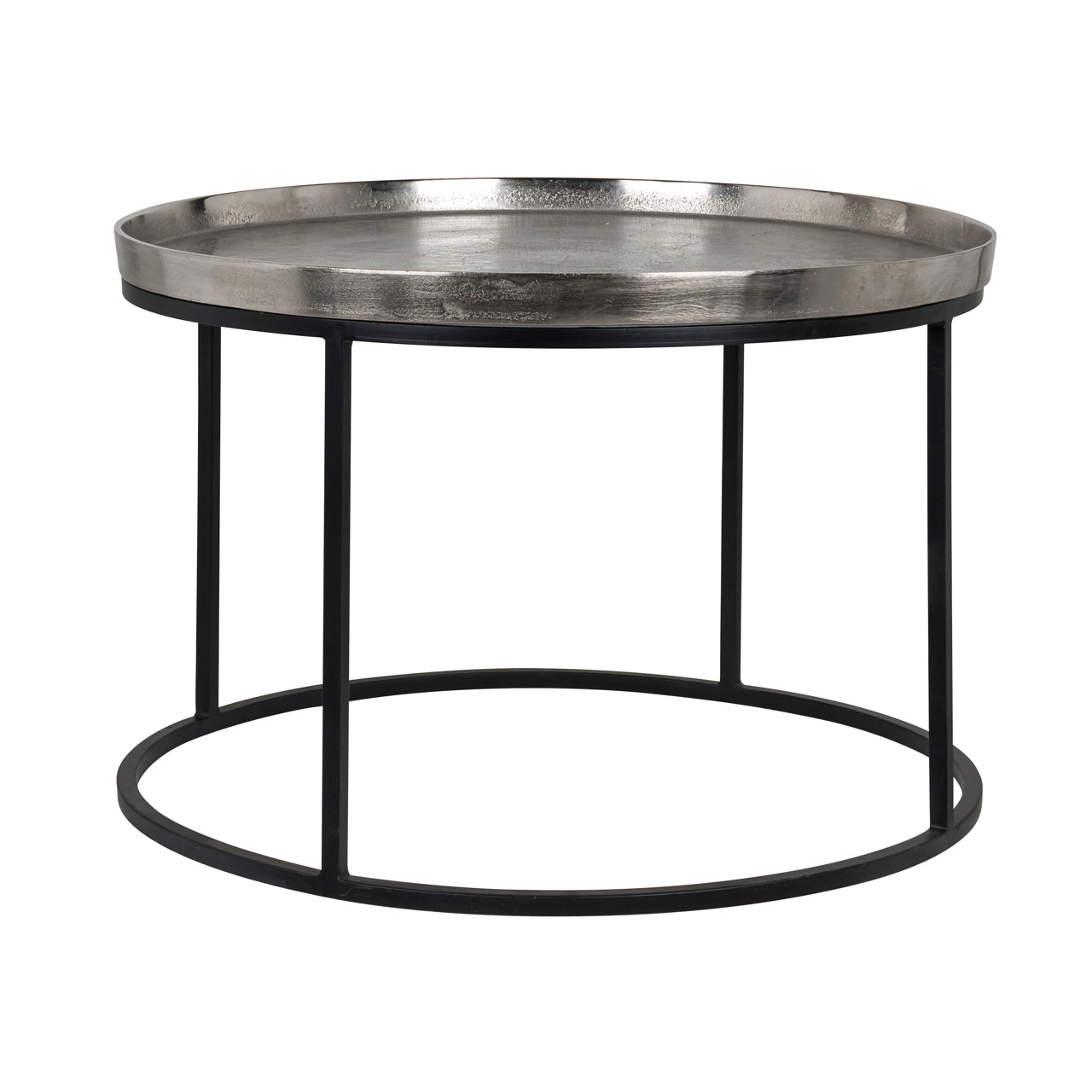 Lyam Dohányzóasztal – ezüst, 70 cm