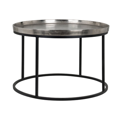 Lyam Dohányzóasztal – ezüst, 70 cm