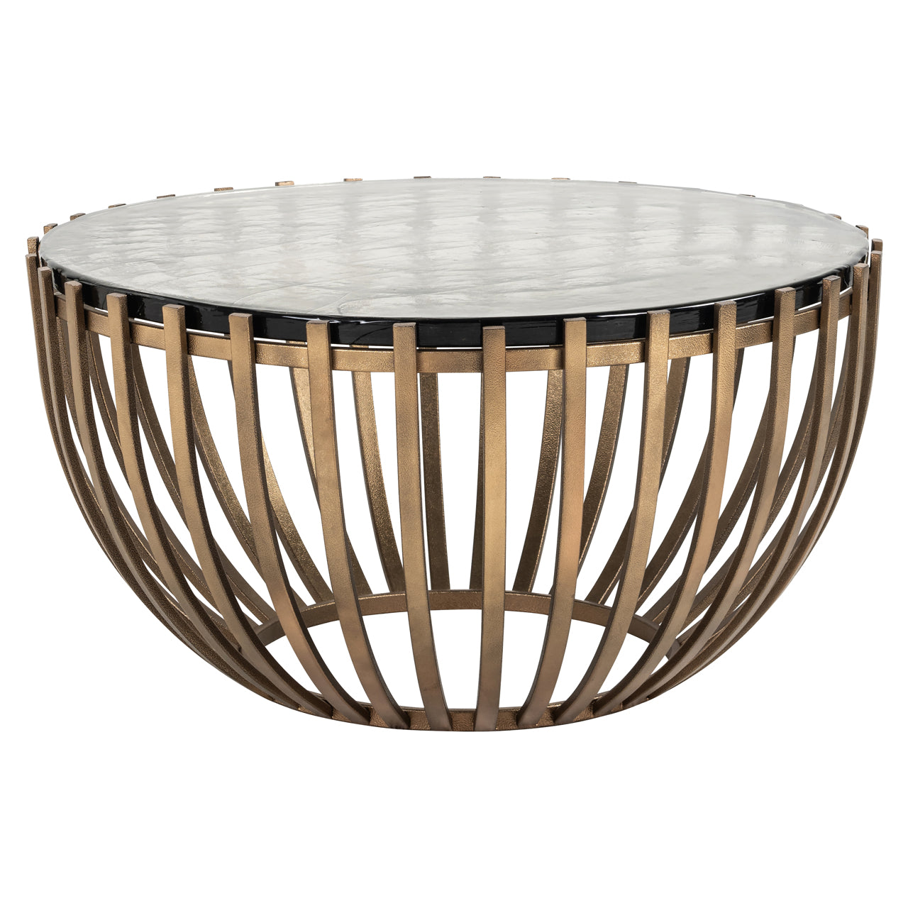 Volante Dohányzóasztal – arany, 84 cm