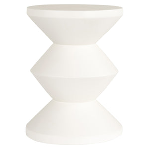 Bloomstone Lerakóasztal – fehér, 35 cm